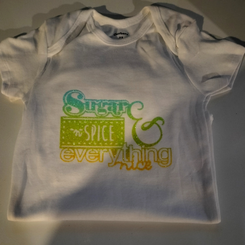 Baby girl onesie